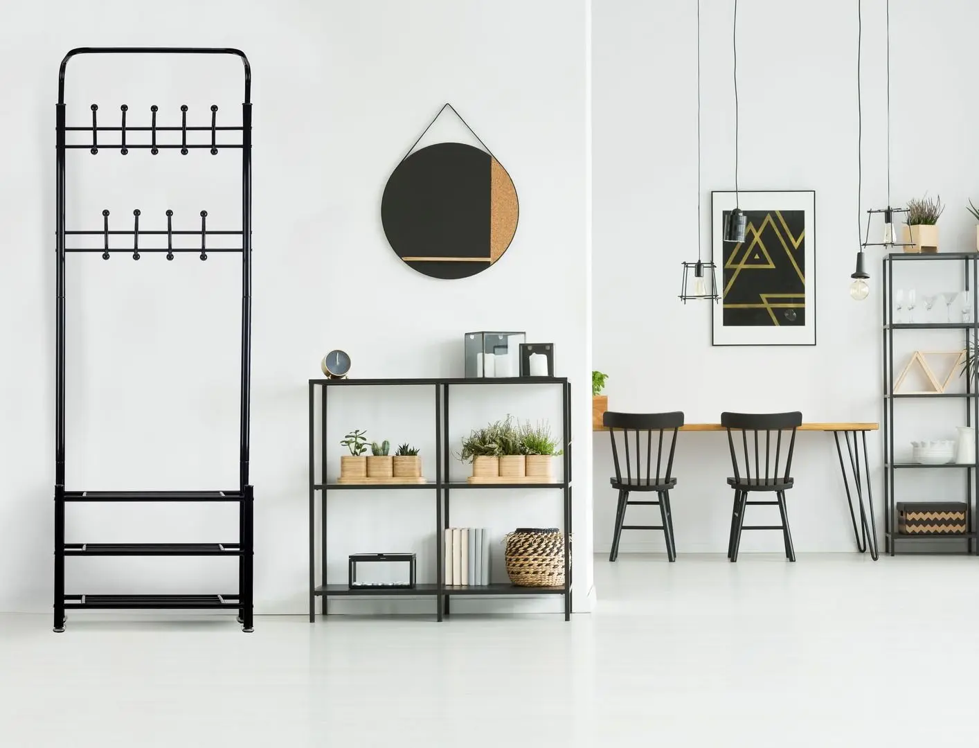 Cuier Modern Home GH-201 (Black)