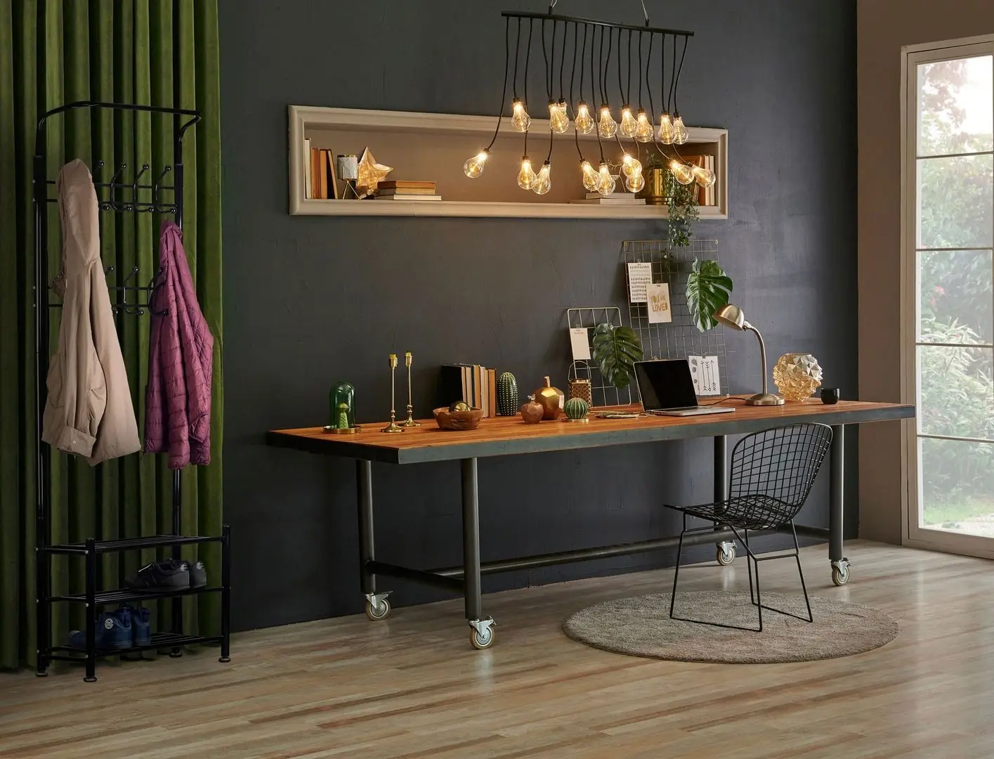 Cuier Modern Home GH-201 (Black)