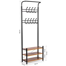 Cuier Modern Home GH-202 (Black/Oak) Thumb