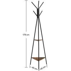 Вешалка Modern Home Loft 49x179 (Brown/Black) Thumb