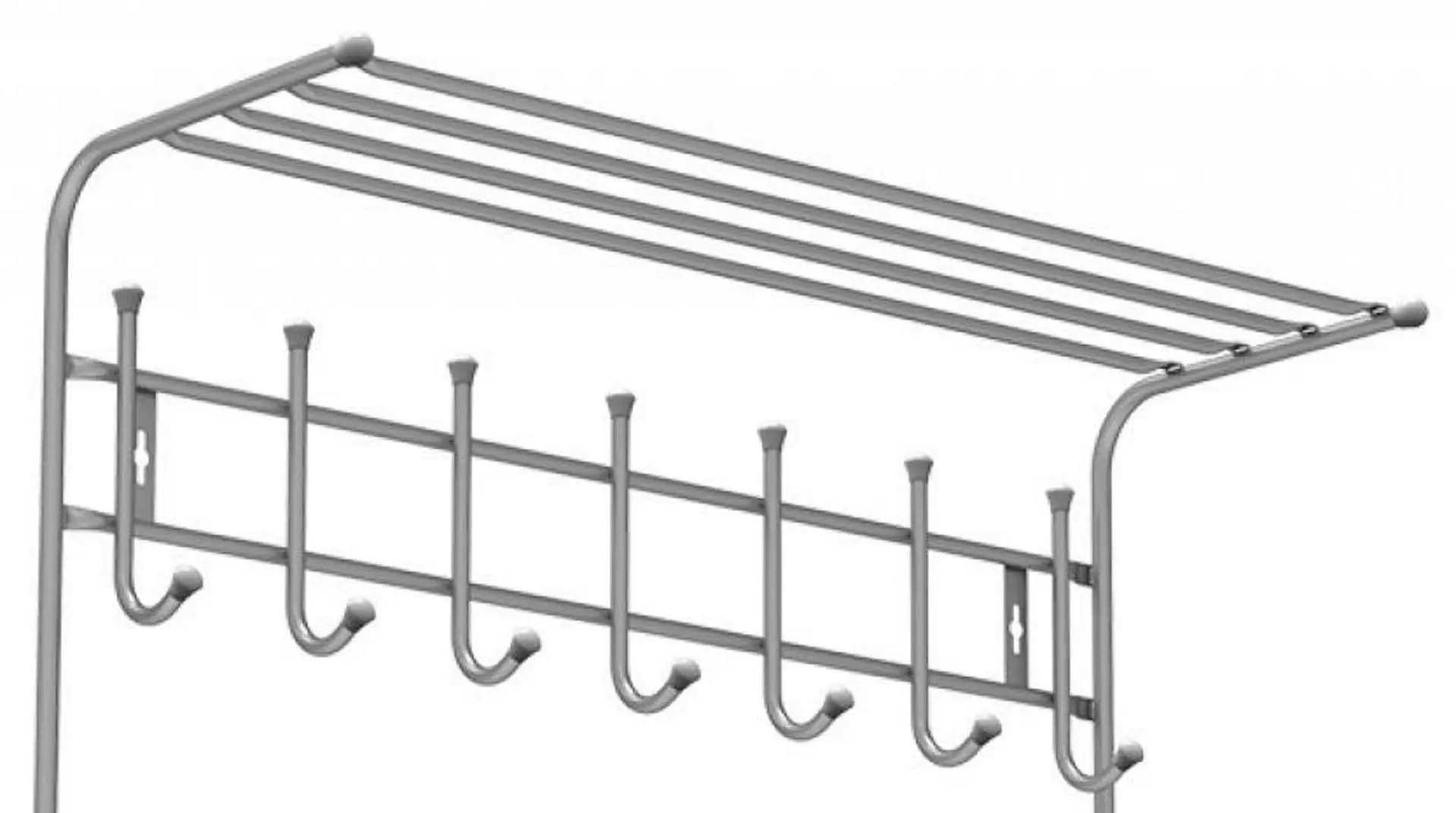 Cuier de perete Nika ВПТ11 (Silver) - 2