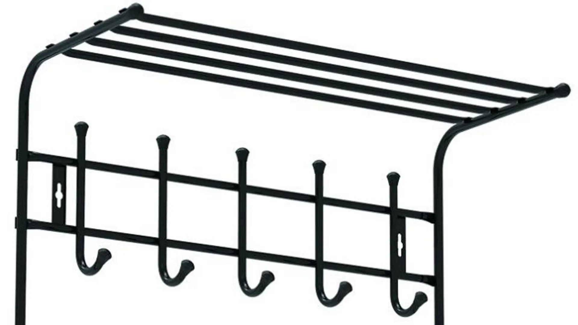 Вешалка настенная Nika ВПТ8 (Black) - 2