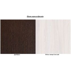 Cuier cu oglindă Просто хорошая мебель №3 1.2m (Wenge Oak/Ash Anchor Light) Thumb