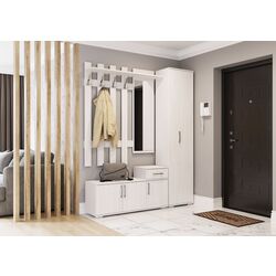 Cuier cu oglindă Просто хорошая мебель №3 1.2m (Ash Anchor Light) Thumb