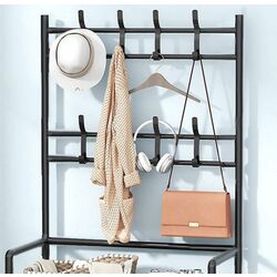 Cuier cu rafturi pentru incaltaminte Ruhhy W19171 (Black) Thumb