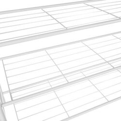 Cuier cu rafturi pentru incaltaminte Ruhhy W19172 (White) Thumb