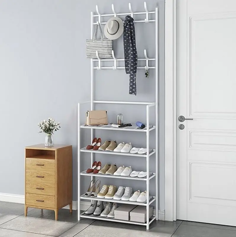 Cuier cu rafturi pentru incaltaminte Ruhhy W19172 (White)