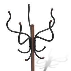 Вешалка напольная Sheffilton SHT-CR300 В1-47 (Black/Dark Walnut) Thumb