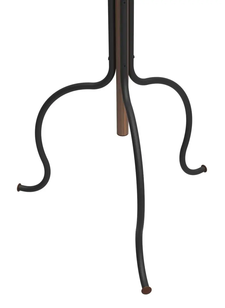 Вешалка напольная Sheffilton SHT-CR300 В1-47 (Black/Dark Walnut) - 3