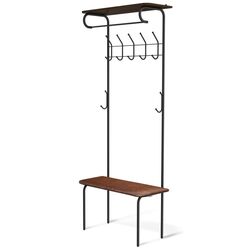 Cuier de podea Sheffilton SHT-HW1-S (Black/Wenge) Thumb