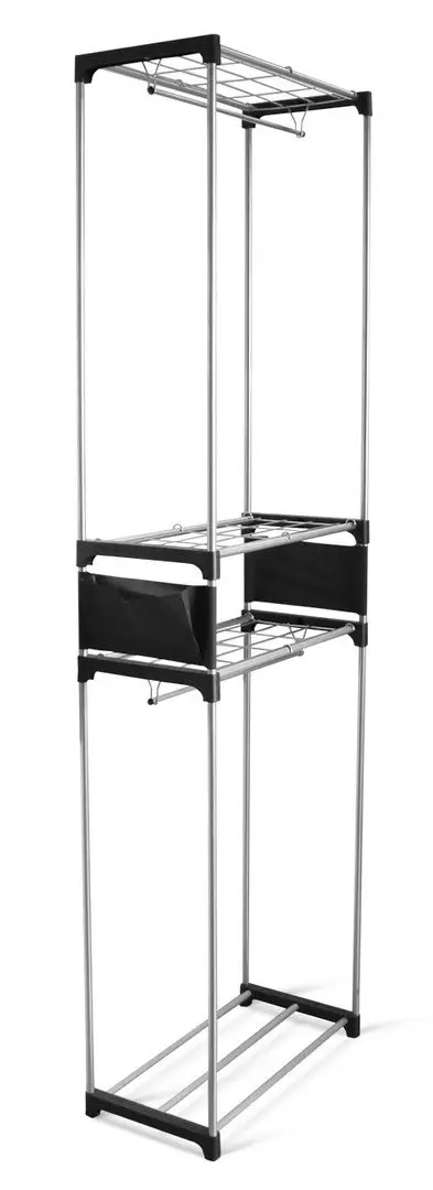 Вешалка Sheffilton SHT-WR11 В1-77 (Black/Chrom) - 5