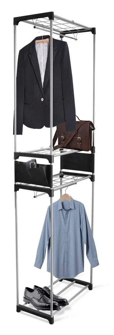 Вешалка Sheffilton SHT-WR11 В1-77 (Black/Chrom) - 4