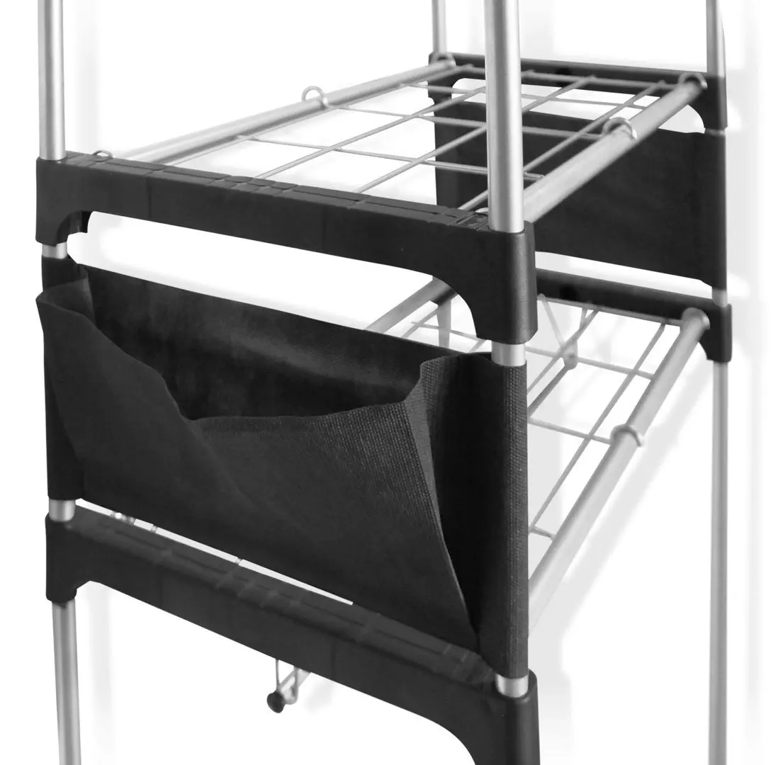 Вешалка Sheffilton SHT-WR11 В1-77 (Black/Chrom) - 3