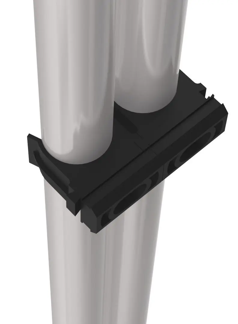 Вешалка Sheffilton SHT-WR11 В1-77 (Black/Chrom) - 2