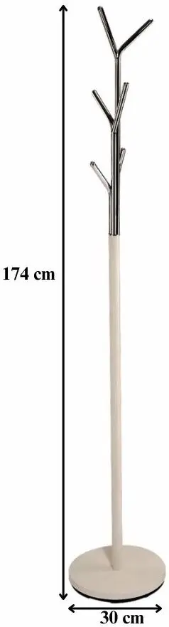 Cuier Signal Leta (White/Chrome)