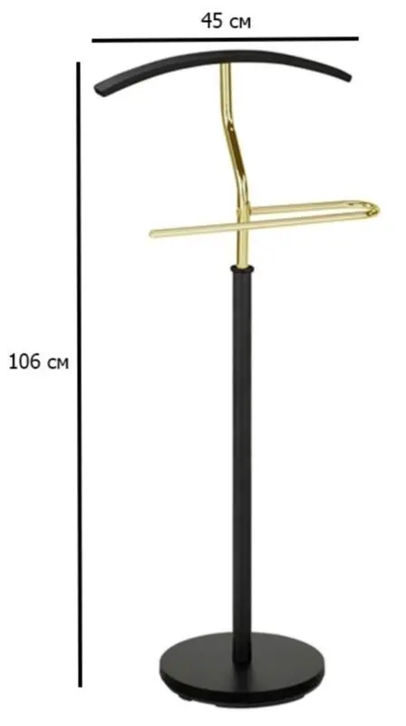 Вешалка Signal Santos (Black/Gold) - 2