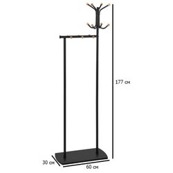 Вешалка Signal Simon (Black/Beech) Thumb