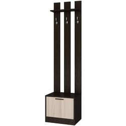 Tumba cu cuier Stolline Loft-5 СТЛ.235.03 (Wenge/Ash Shimo Light)