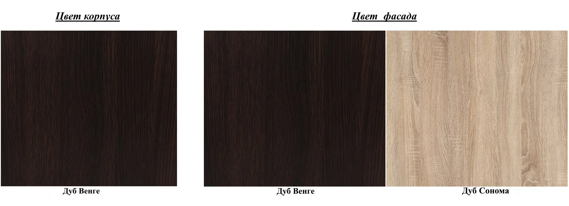 Вешалка с обувницей Консул 2 (Дуб Венге/Дуб Сонома) - 2