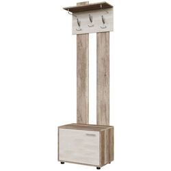 Cuier cu pantofar SV-mebel Vizit-1 (Canyon Light/Hickory Light)