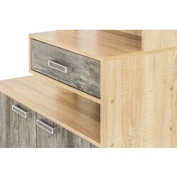 Cuier cu oglindă SV-mebel Vizit-1 Sonoma Oak/Jackson Pine (Dreapta) Thumb