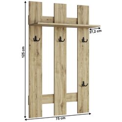 Вешалка Tempo Kondela Dorsi 75 (Navarra Oak) Thumb