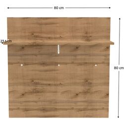 Вешалка Tempo Kondela Iria B (Wotan Oak/White) Thumb