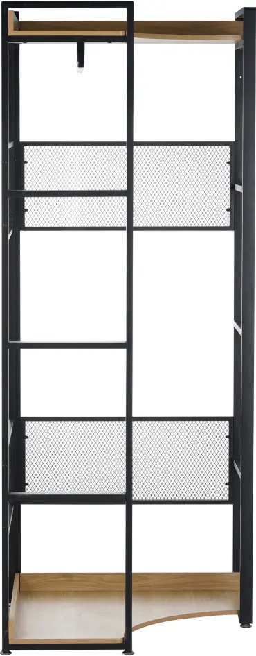 Вешалка Tempo Kondela Kilos New Tip 4 (Oak/Black)