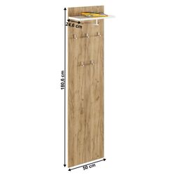 Cuier Tempo Kondela Rioma Typ 19 (Artisan Oak/White) Thumb