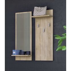 Set cuier + oglinda TopEshop Riva (Sonoma Oak) Thumb