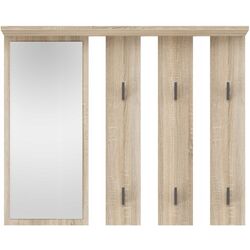 Вешалка с зеркалом TopEshop Parma 100x81.5 (Sonoma Oak) Thumb