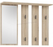 Вешалка с зеркалом TopEshop Parma 100x81.5 (Sonoma Oak)