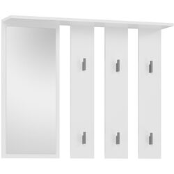 Cuier cu oglinda TopEshop Parma 100x81.5 (White)