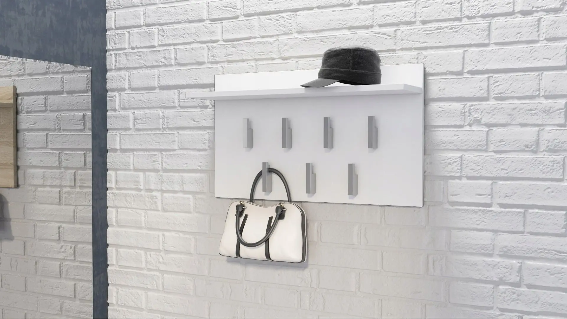 Вешалка TopEshop 2F (White Matt)