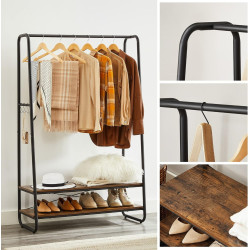 Cuier Vasagle RGR112B01 (Rustic Brown/Black) Thumb