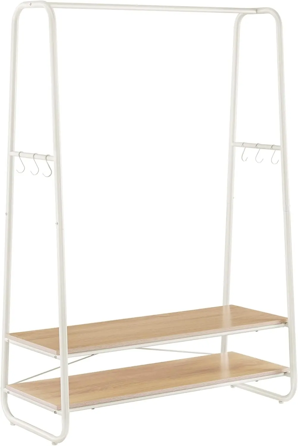 Вешалка Vasagle RGR112W09 (Oak/Cream)