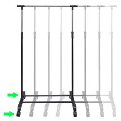 Набор вешалок VidaXL 270181 (Inox/Black) Thumb