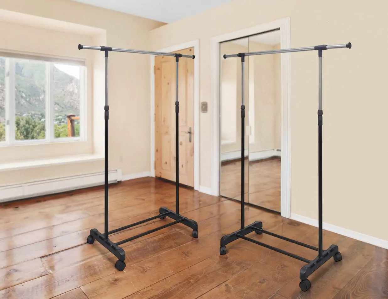 Набор вешалок VidaXL 270181 (Inox/Black)