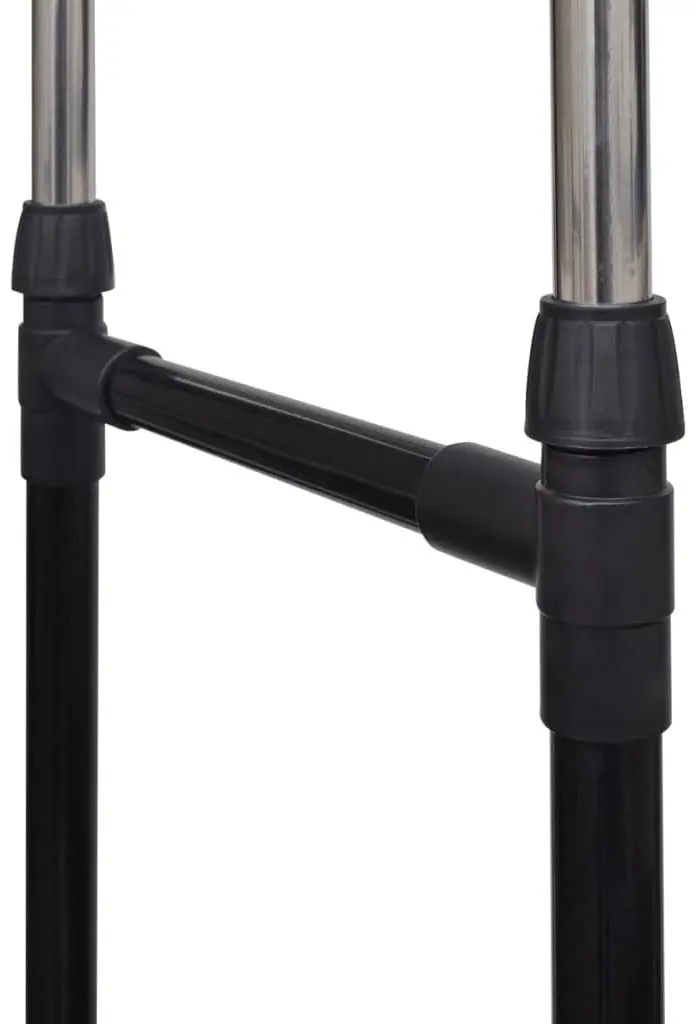 Set de cuiere VidaXL 270182 (Inox/Black)