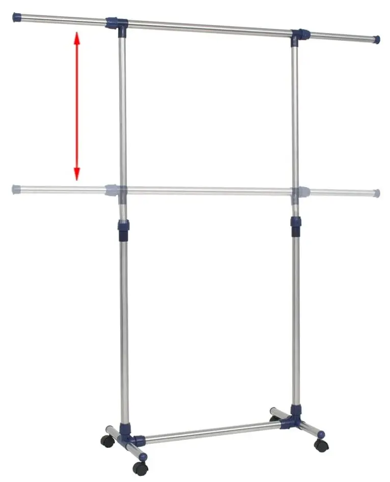 Вешалка VidaXL 245625 (Silver/Purple) - 3