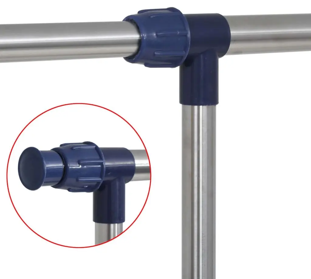 Вешалка VidaXL 245625 (Silver/Purple) - 5