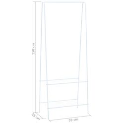 Cuier VidaXL 246725 (White) Thumb