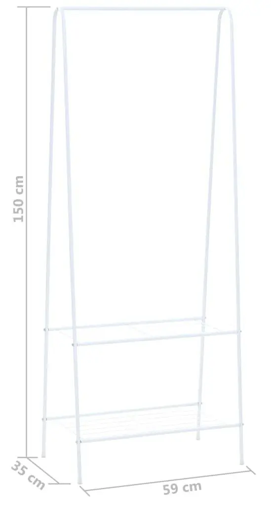 Cuier VidaXL 246725 (White)