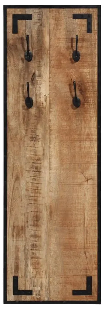 Вешалка vidaXL 358918 (Natural Wood) - 2