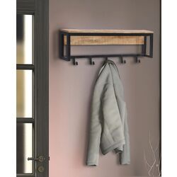 Вешалка vidaXL 358920 (Natural Wood)