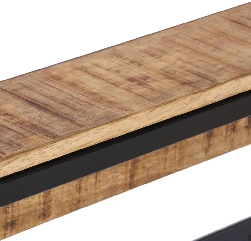 Вешалка vidaXL 358920 (Natural Wood) - 5