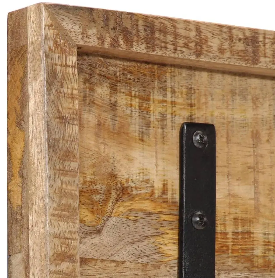 Вешалка vidaXL 358953 (Natural Wood) - 4