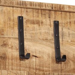 Вешалка vidaXL 358953 (Natural Wood) Thumb