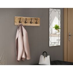 Вешалка vidaXL 358957 (Natural Wood)