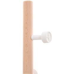 Cuier VidaXL 377086 (White/Beech) Thumb